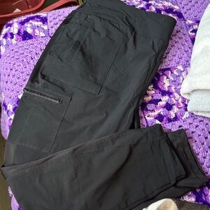 Woman’s Black Cargo Pants